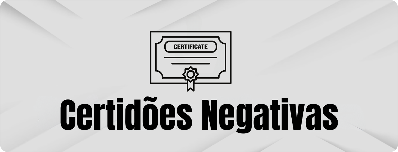 CERTIDOES NEGATIVAS