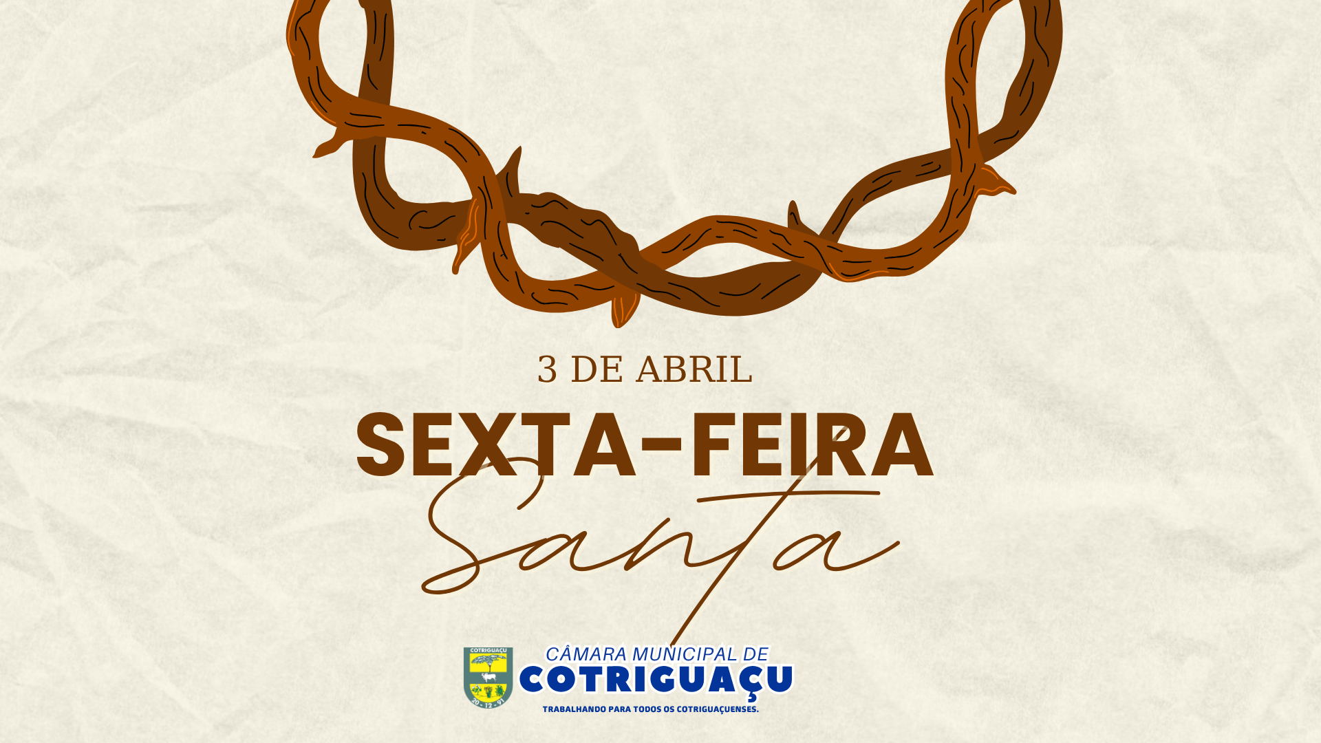 Sexta-Feira Santa!